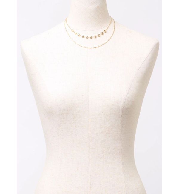 RESEXXY「ハートストーンチェーンネックレス」|ネックレス|