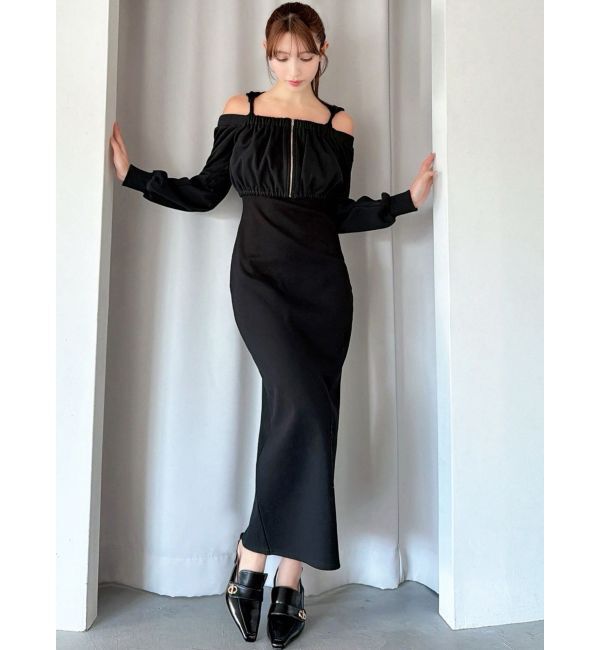 RESEXXY「アンサンブルフーディワンピース」|ワンピース|