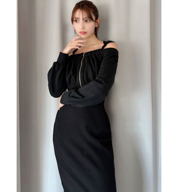 RESEXXY「アンサンブルフーディワンピース」|ワンピース|