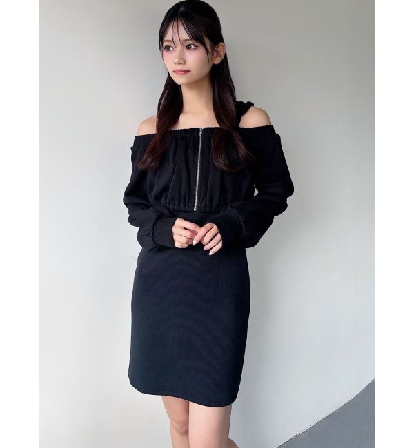 RESEXXY「アンサンブルフーディワンピース」|ワンピース|