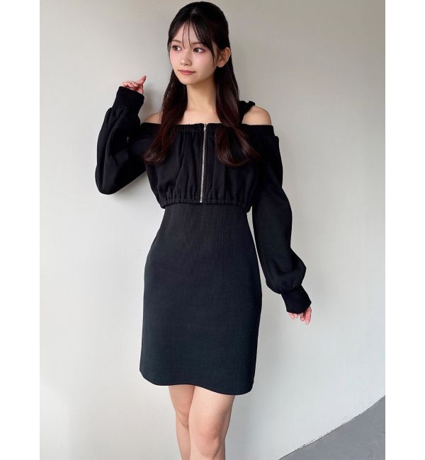 RESEXXY「アンサンブルフーディワンピース」|ワンピース|