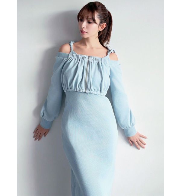 RESEXXY「アンサンブルフーディワンピース」|ワンピース|