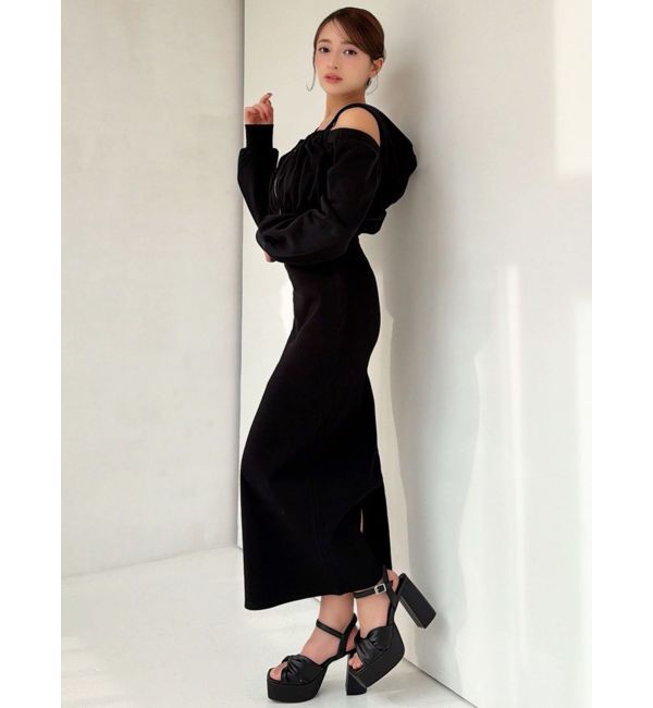 RESEXXY「アンサンブルフーディワンピース」|ワンピース|