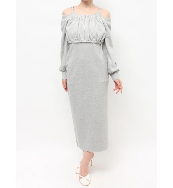 RESEXXY「アンサンブルフーディワンピース」|ワンピース|