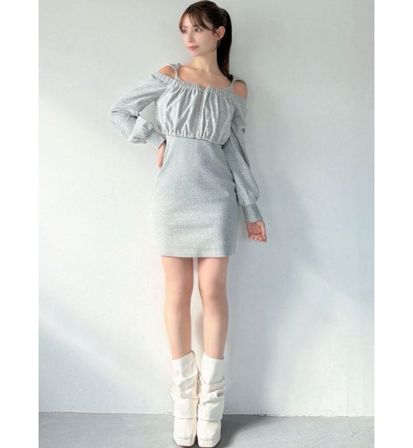 RESEXXY「アンサンブルフーディワンピース」|ワンピース|