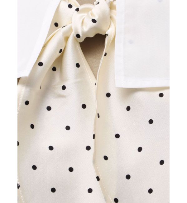 dazzlin「スカーフリボンフレアワンピース」|ワンピース|