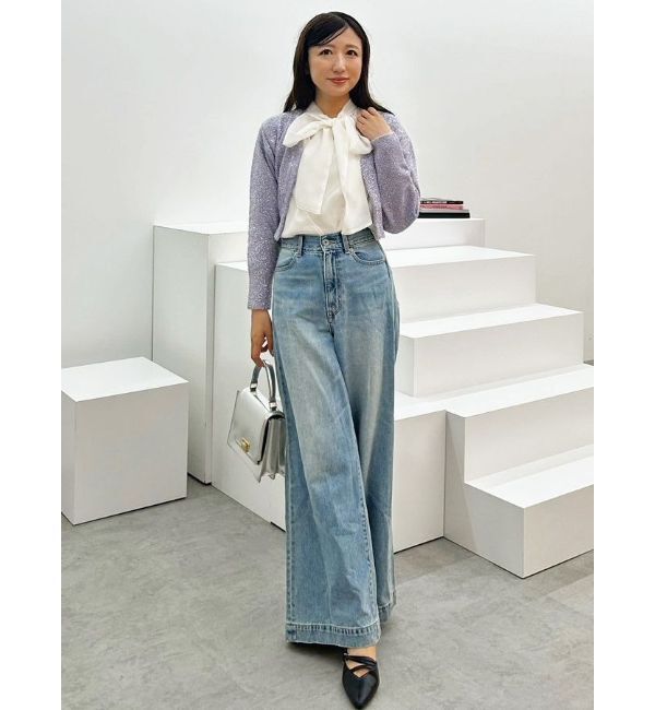 MERCURYDUO「ラメシャギーカーデセットキャミニットワンピース」|ワンピース|