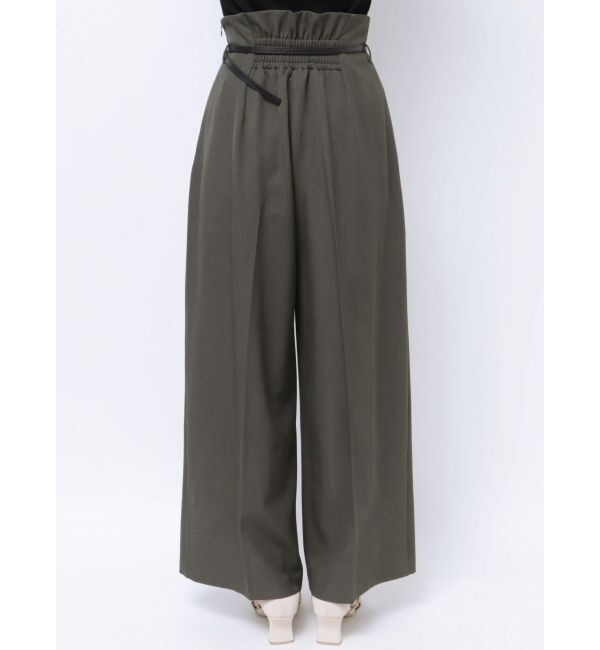 LAGUNAMOON「バイカラーベルトパンツ」|その他|