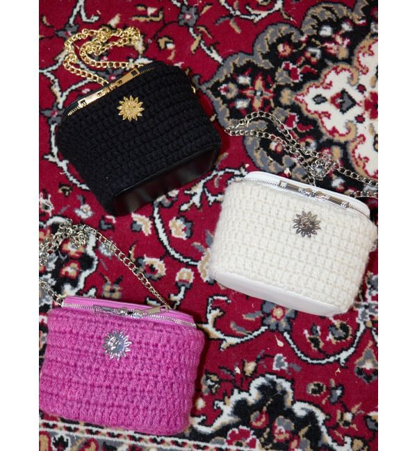 EVRIS「バニティーデザインニットBAG」|ショルダー・メッセンジャー|