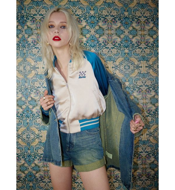 EVRIS「ロールアップデニムショートパンツ【セットアップ着用可能】」|デニム|