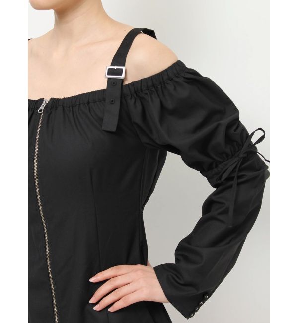 jouetie「オフショルミニジャンスカ」|ワンピース|