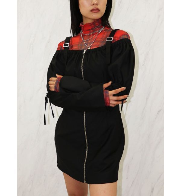 jouetie「オフショルミニジャンスカ」|ワンピース|