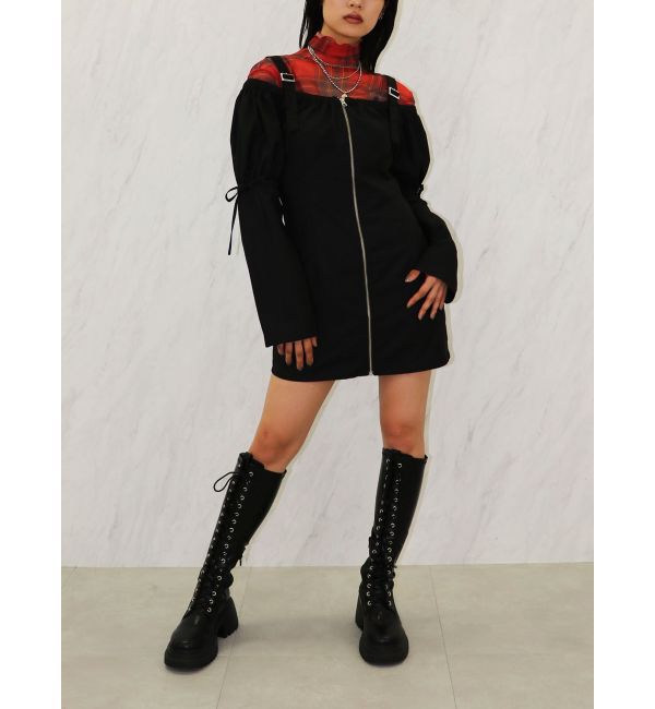 jouetie「オフショルミニジャンスカ」|ワンピース|