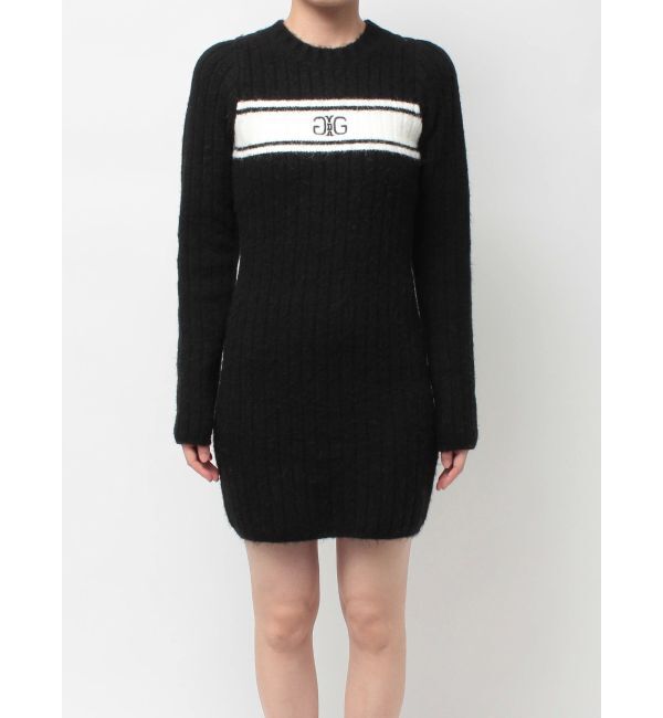 GYDA「Symmetry GYDAリブニットワンピース」|ワンピース|