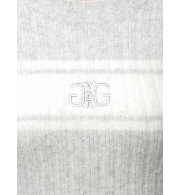 GYDA「Symmetry GYDAリブニットワンピース」|ワンピース|