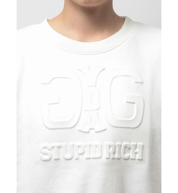 GYDA「Symmetry GYDAロゴembossトップス」|スウェット・ジャージ|