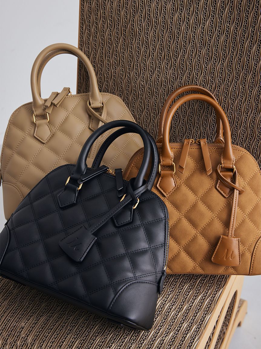 Mila Owen「キルティングボストンバッグ」|ボストンバッグ|