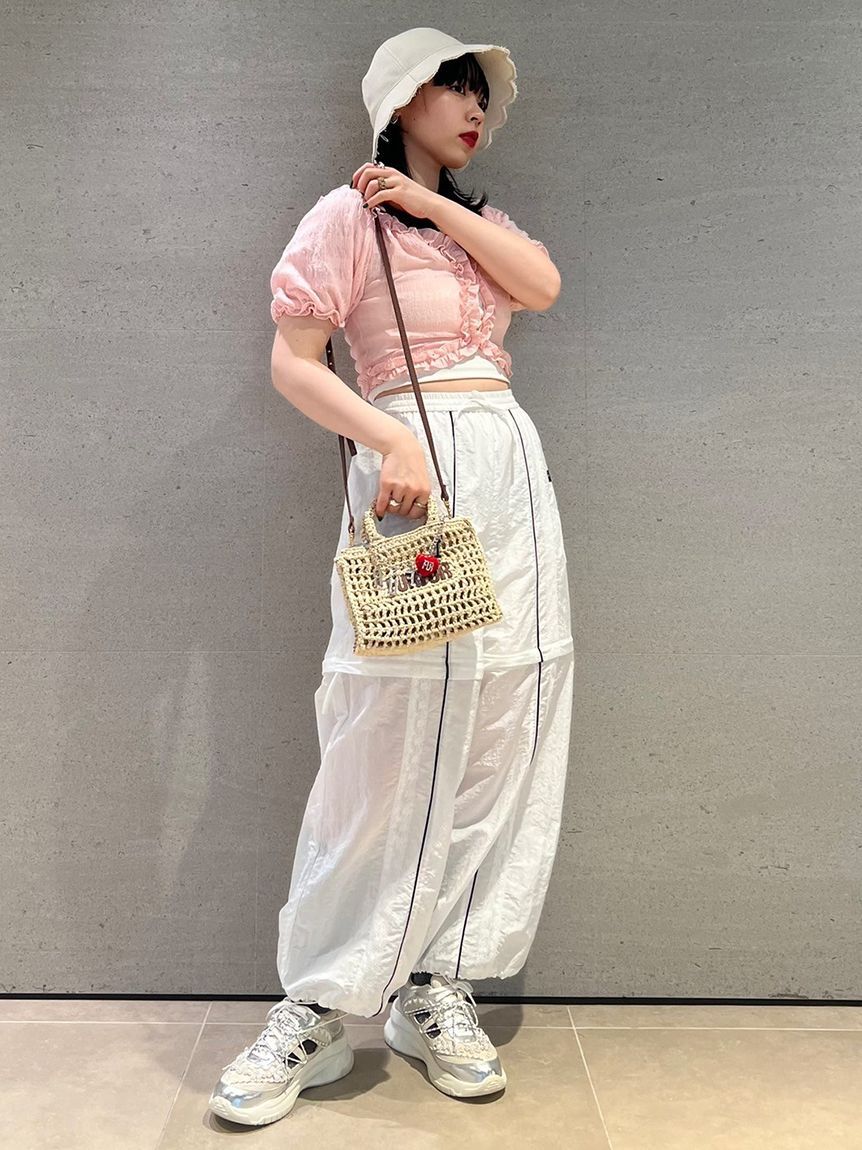 FURFUR「【限定カラー】ラフィアロゴトートバッグ」|トートバッグ|