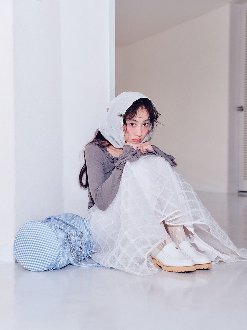 FURFUR「ミニリボンカシメローファー」|パンプス|