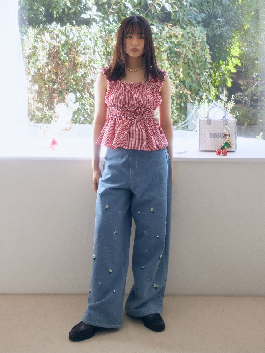 FURFUR「ミニリボンカシメローファー」|パンプス|