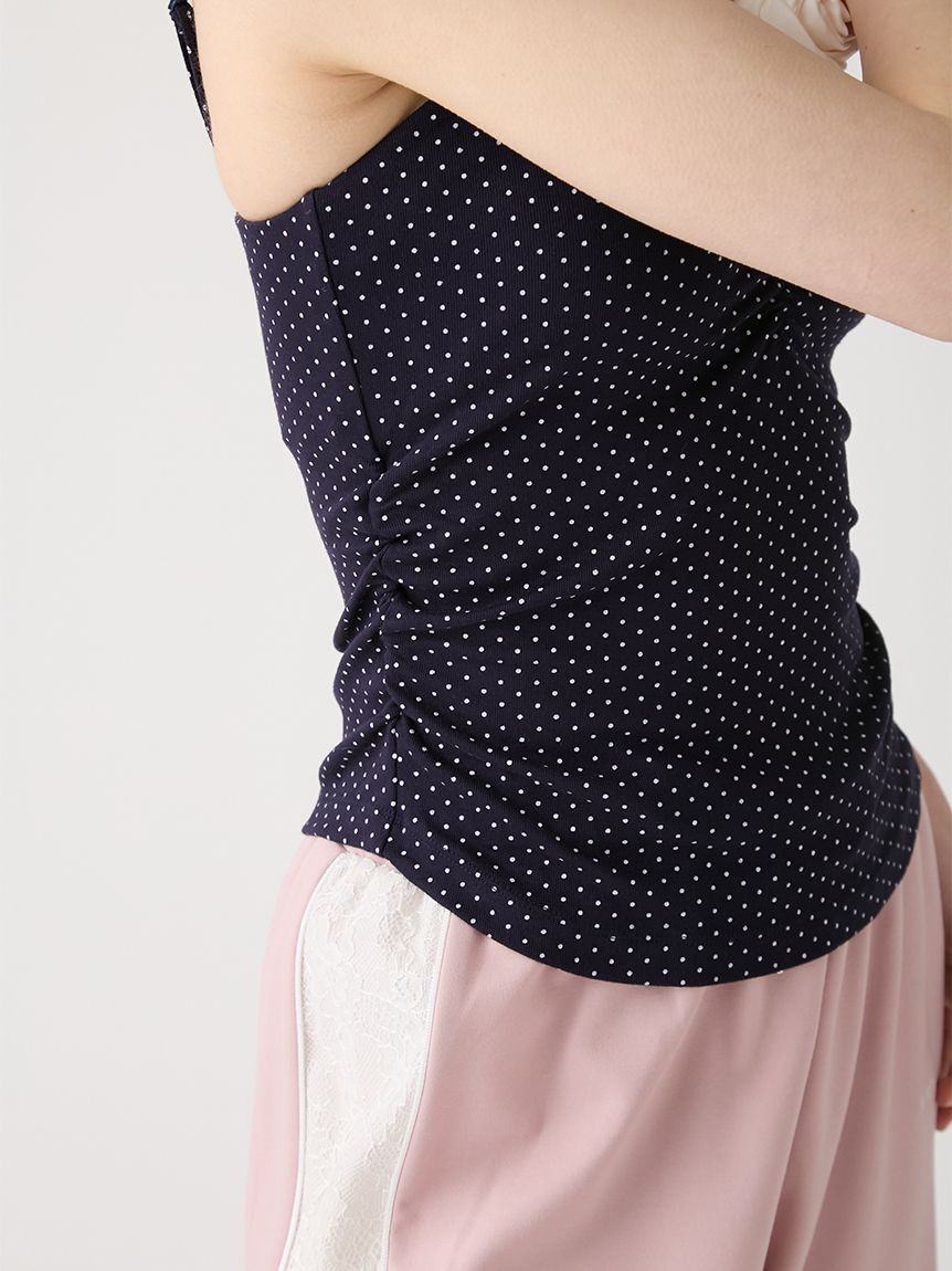 FURFUR「カップインコサージュキャミソール」|キャミソール|