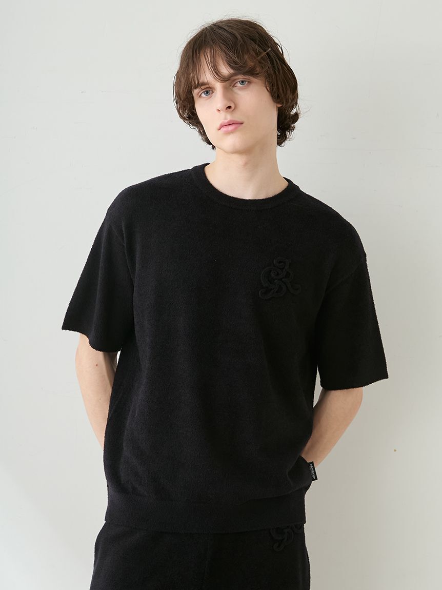 GELATO PIQUE HOMME「【JOEL ROBUCHON】【HOMME】【接触冷感】スムーズィーliteクールワンポイント刺繍プルオーバー」|プルオーバー|