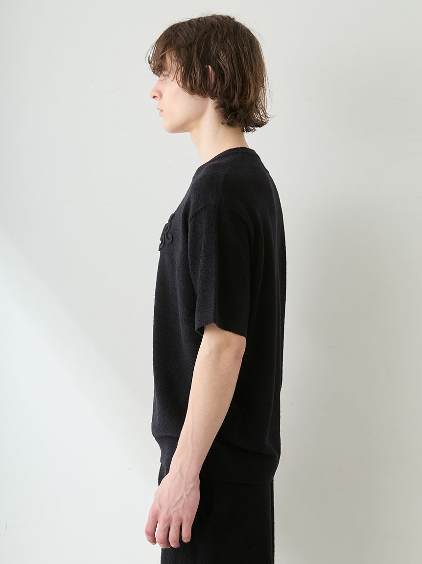 GELATO PIQUE HOMME「【JOEL ROBUCHON】【HOMME】【接触冷感】スムーズィーliteクールワンポイント刺繍プルオーバー」|プルオーバー|