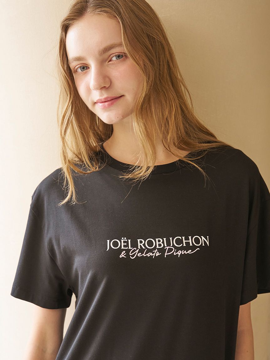 gelato pique「【JOEL ROBUCHON】【持続冷感】ロゴプリントワンピース」|ルームウェア|