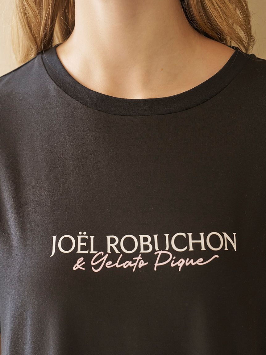 gelato pique「【JOEL ROBUCHON】【持続冷感】ロゴプリントワンピース」|ルームウェア|
