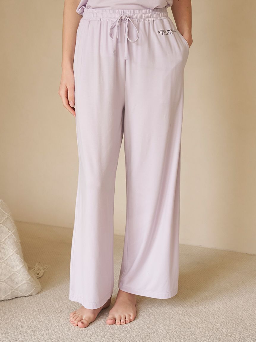 gelato pique「【JOEL ROBUCHON】【持続冷感】ワンポイントプリントロングパンツ」|ルームウェア|