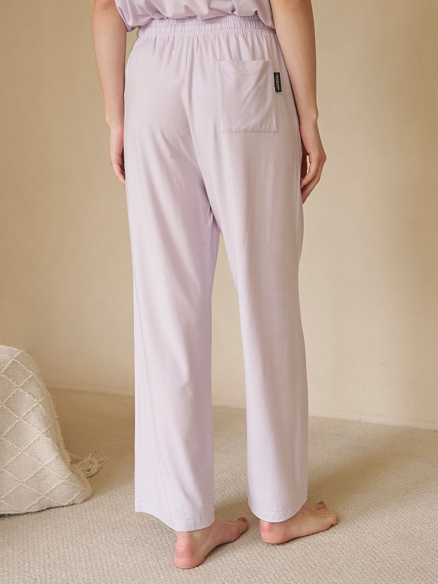 gelato pique「【JOEL ROBUCHON】【持続冷感】ワンポイントプリントロングパンツ」|ルームウェア|