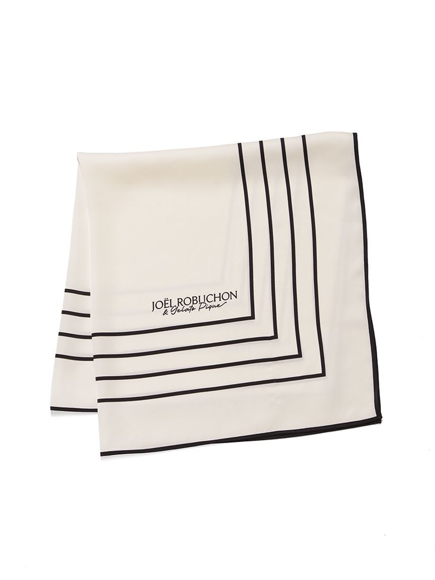 gelato pique「【JOEL ROBUCHON】サテンラインプリントスカーフ」|その他|