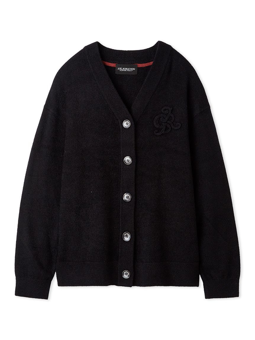 gelato pique「【JOEL ROBUCHON】【接触冷感】スムーズィーliteクールワンポイントロゴ刺繍カーディガン」|ルームウェア|
