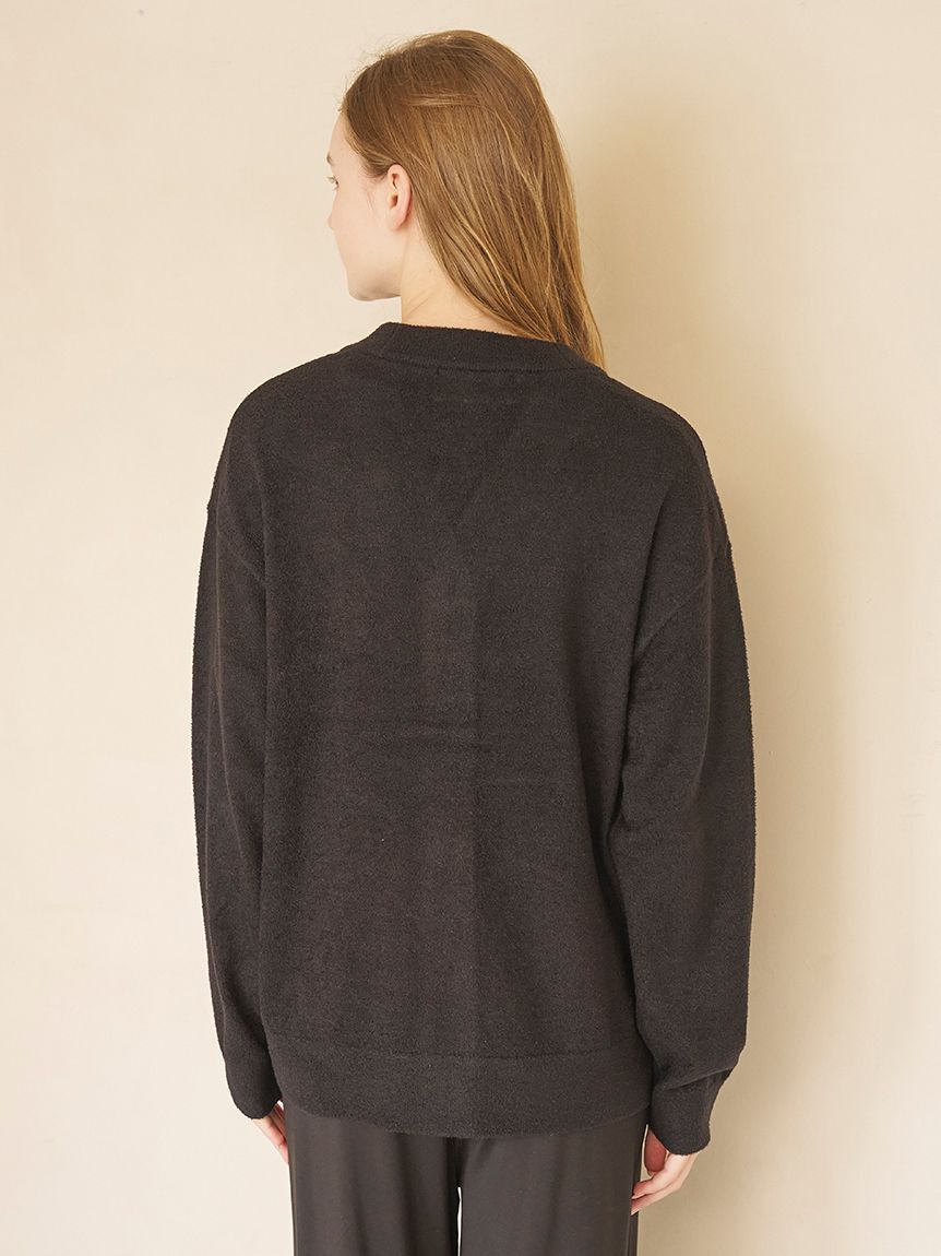 gelato pique「【JOEL ROBUCHON】【接触冷感】スムーズィーliteクールワンポイントロゴ刺繍カーディガン」|ルームウェア|