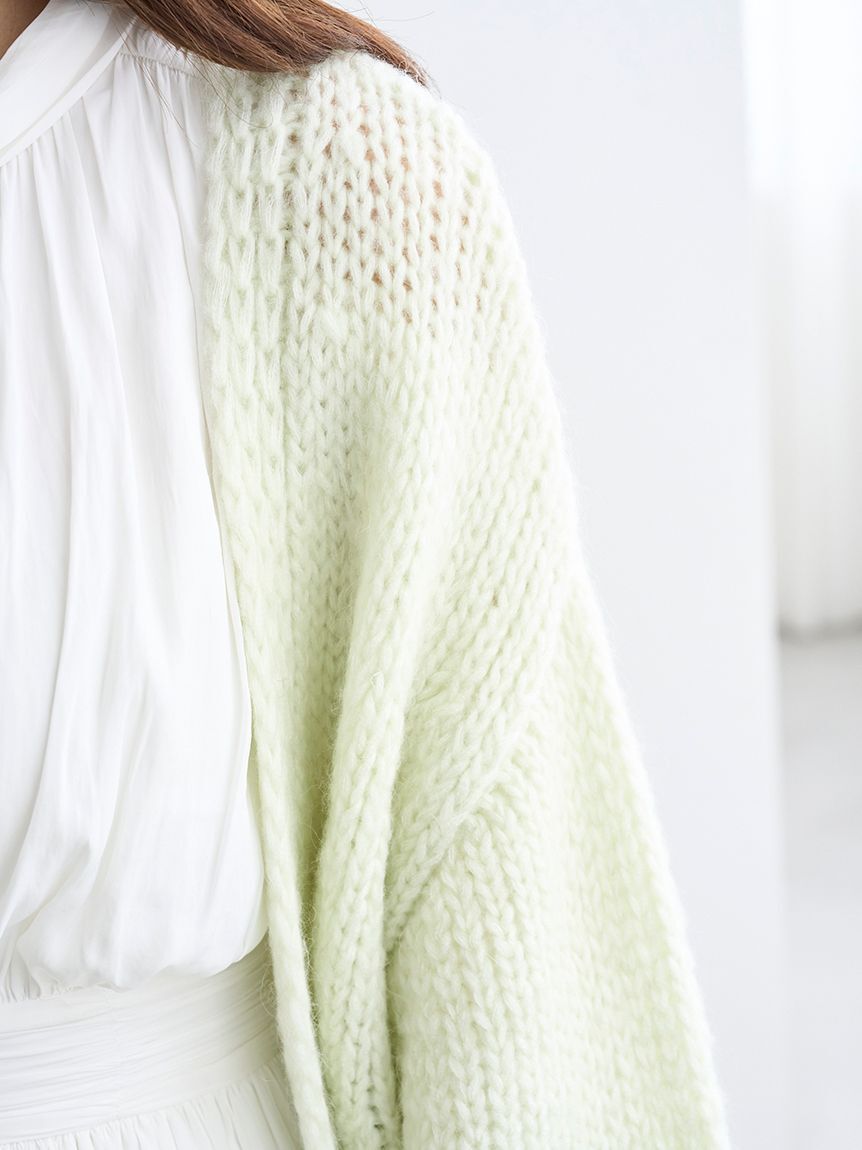 SNIDEL「ローゲージショートカーディガン」|カーディガン|