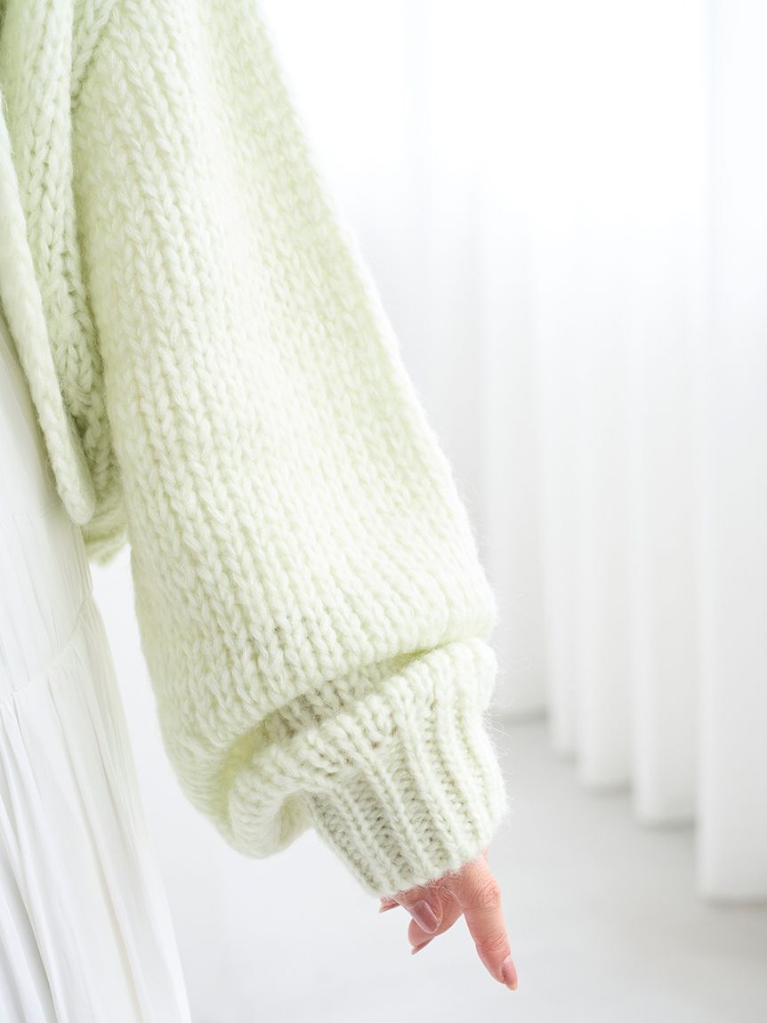 SNIDEL「ローゲージショートカーディガン」|カーディガン|