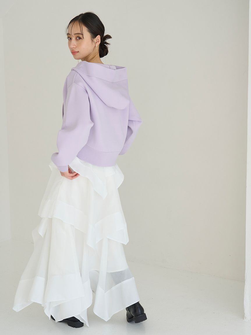 SNIDEL「イレヘムティアードスカート」|スカート|