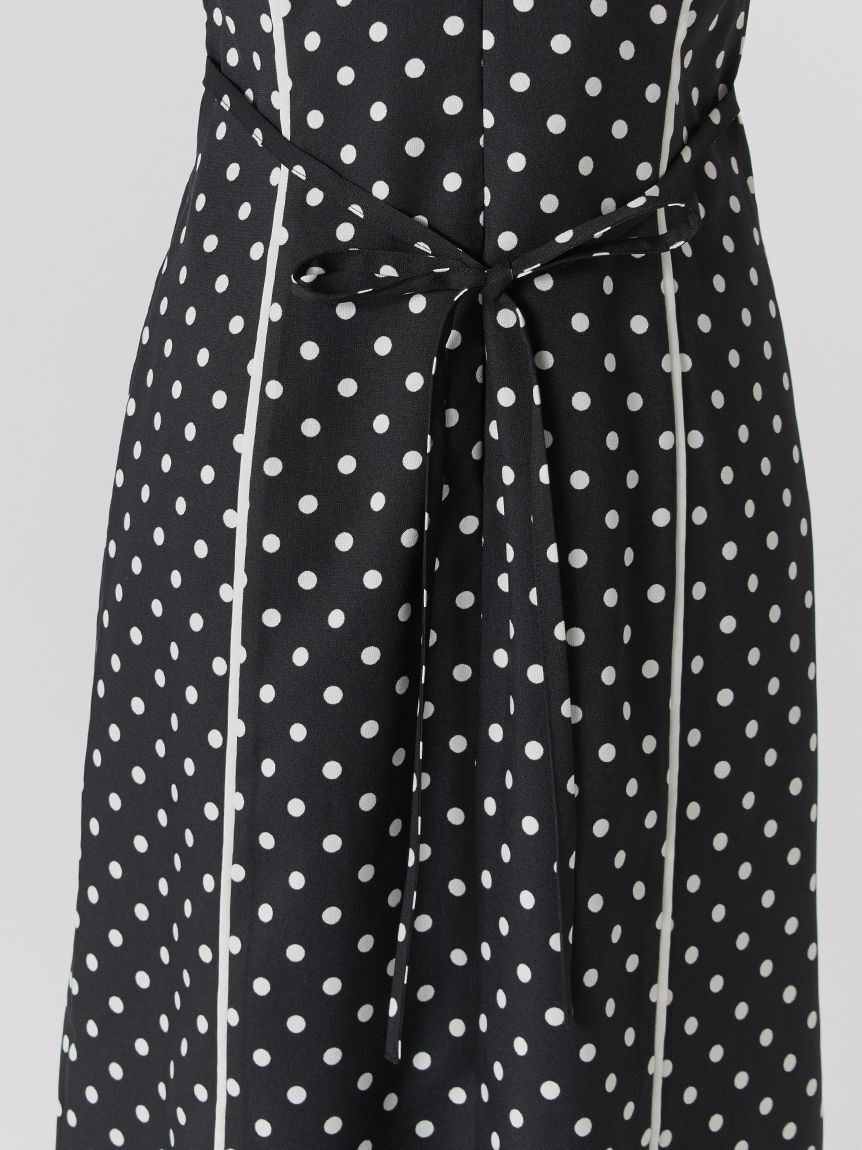 SNIDEL「【WEB限定00サイズあり】ラッフルカラープリントワンピース」|ワンピース|