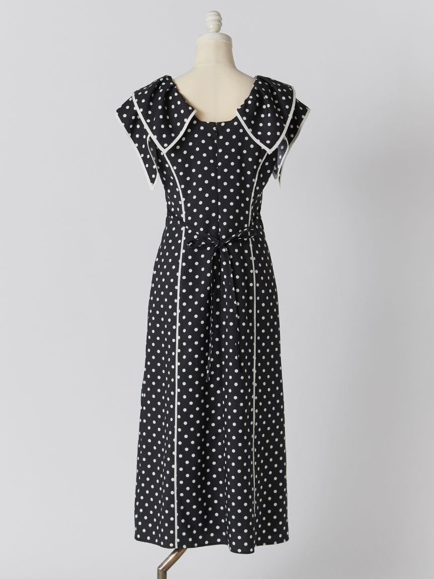 SNIDEL「【WEB限定00サイズあり】ラッフルカラープリントワンピース」|ワンピース|