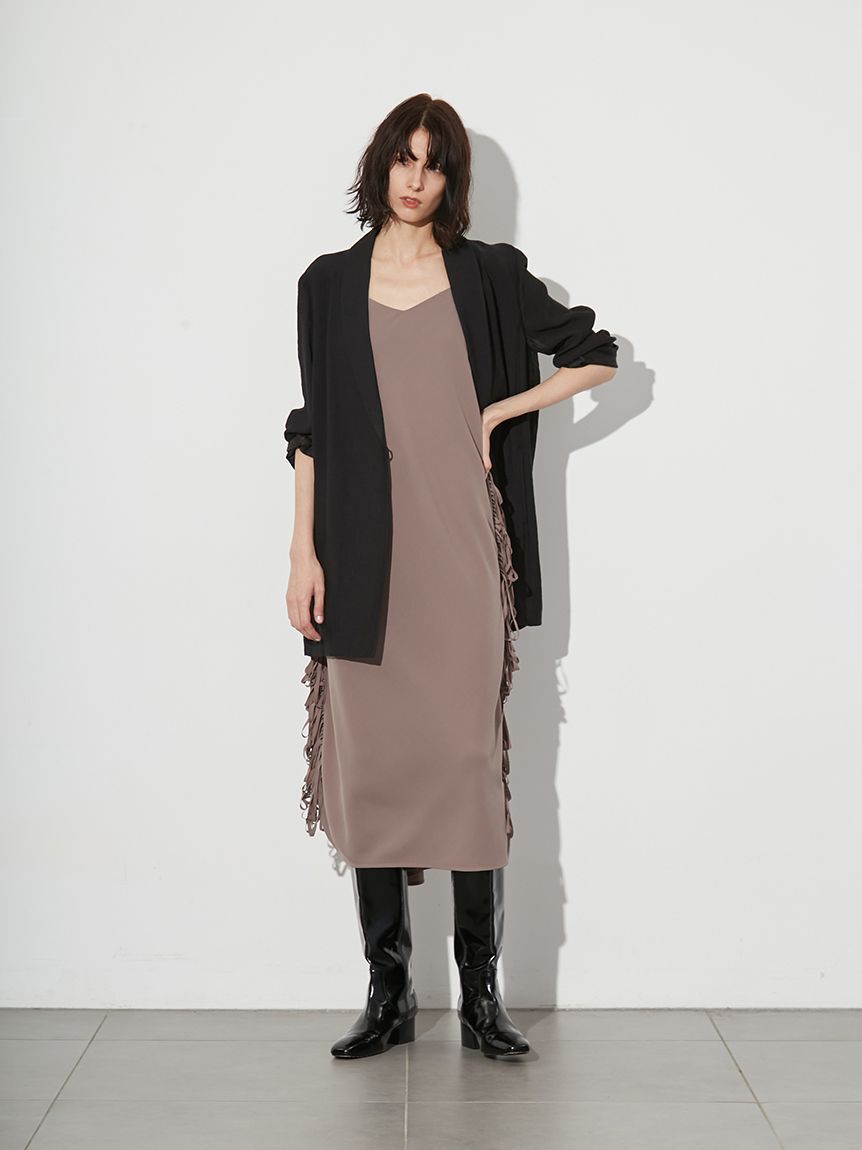 styling/「【セットアップ対応】バックサテンジャケット」|テーラードジャケット|