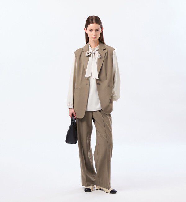 MACKINTOSH PHILOSOPHY「【Alby Easy Pants Wide(アルビーイージーパンツワイド)】ウールツイル製」|その他|