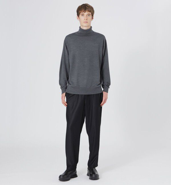  「ハイゲージウォッシャブルタートルネック」|ニット・セーター|