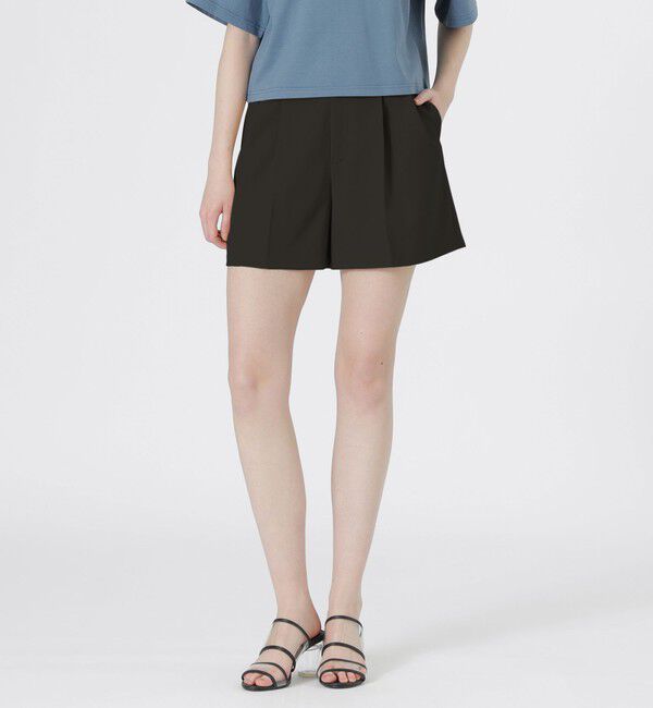  「2タックショートパンツ」|その他|ブラック