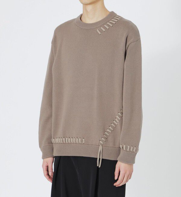  「ポイントスレッドプルオーバー」|ニット・セーター|