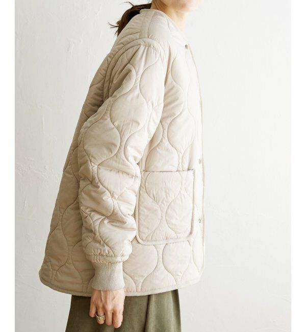 ikka「【撥水】2WAYボアキルトブルゾン」|ブルゾン・スタジャン|