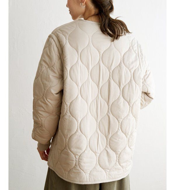 ikka「【撥水】2WAYボアキルトブルゾン」|ブルゾン・スタジャン|