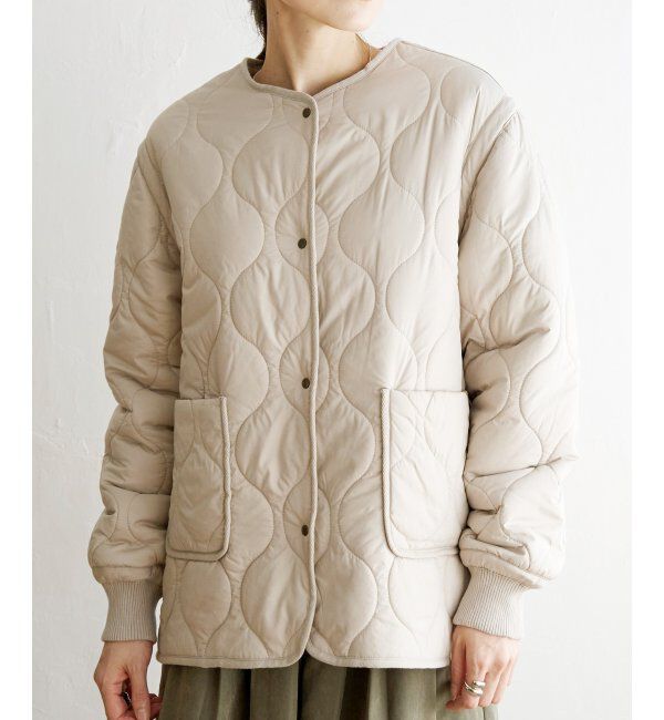 ikka「【撥水】2WAYボアキルトブルゾン」|ブルゾン・スタジャン|