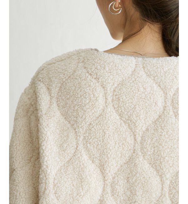 ikka「【撥水】2WAYボアキルトブルゾン」|ブルゾン・スタジャン|