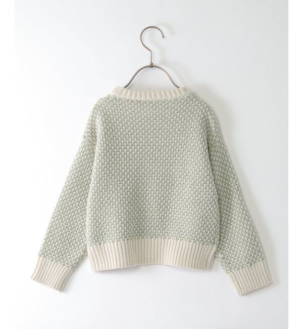 ikka kids「【親子おそろい】幾何ジャガードニットプルオーバー（120~160cm）」|その他|