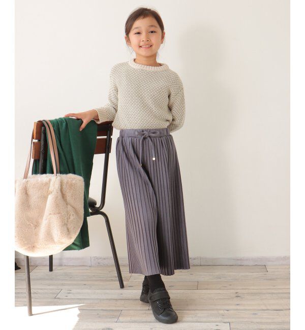 ikka kids「【親子おそろい】幾何ジャガードニットプルオーバー（120~160cm）」|その他|
